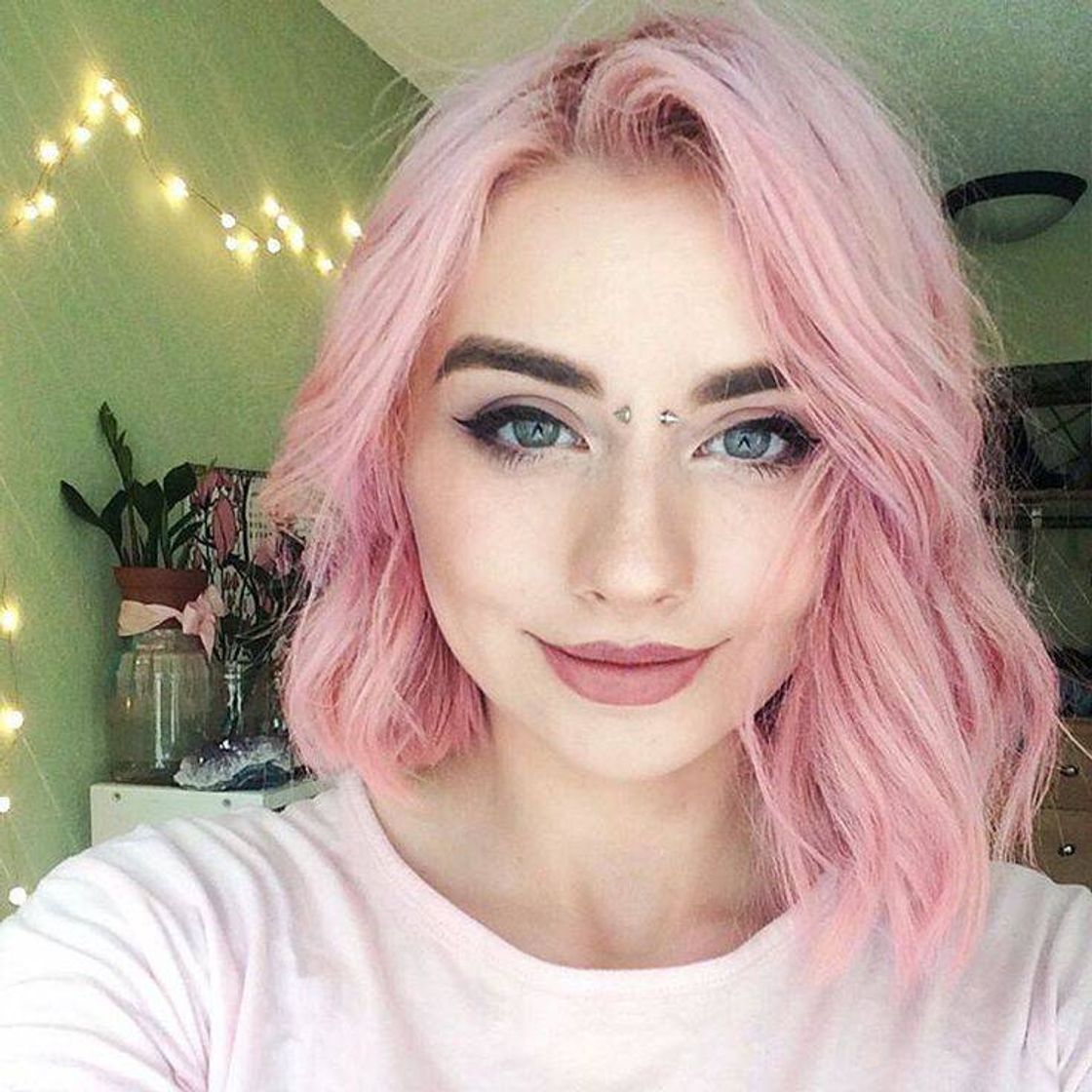 Moda Cabelo Rosa 🦄