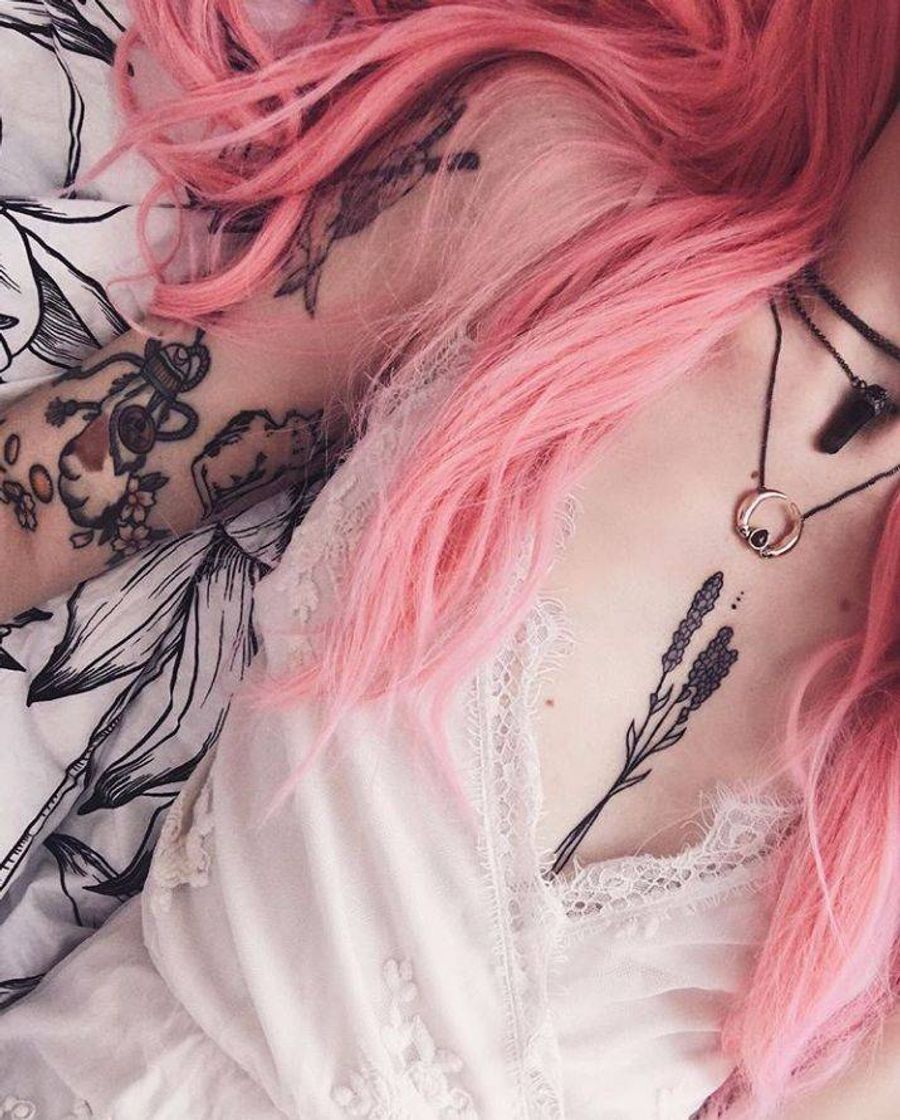 Moda Cabelo Rosa 🦄💗