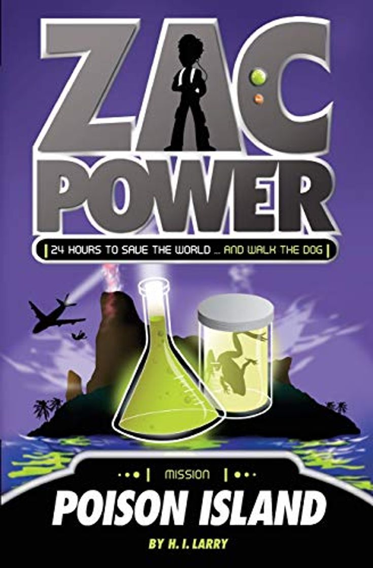 Book Zac Power #1: Poison Island: 24 Hours to Save the World