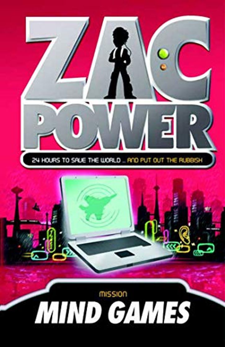 Libro Zac Power #3: Mind Games: 24 Hours to Save the World