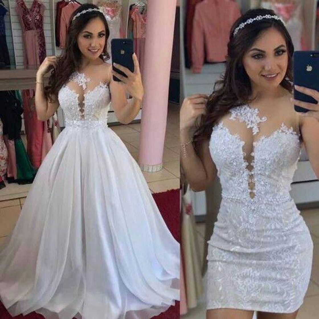 Social  2 Vestido para festa de 15 anos 