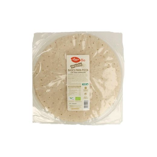 Bases para pizza con trigo sarraceno Bio 250 g de El Granero