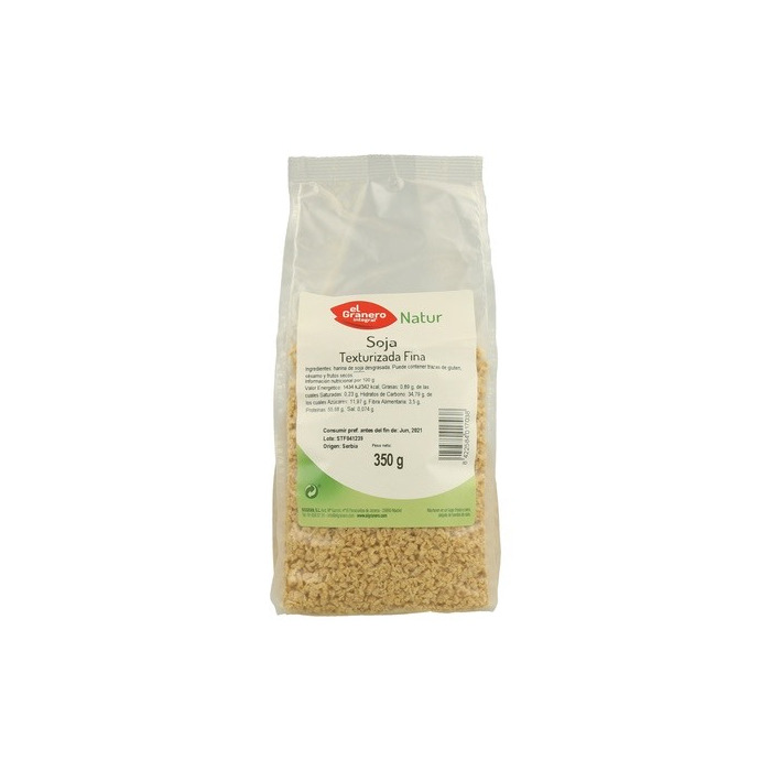 Producto Soja texturizada fina 350 g de El Granero Integral