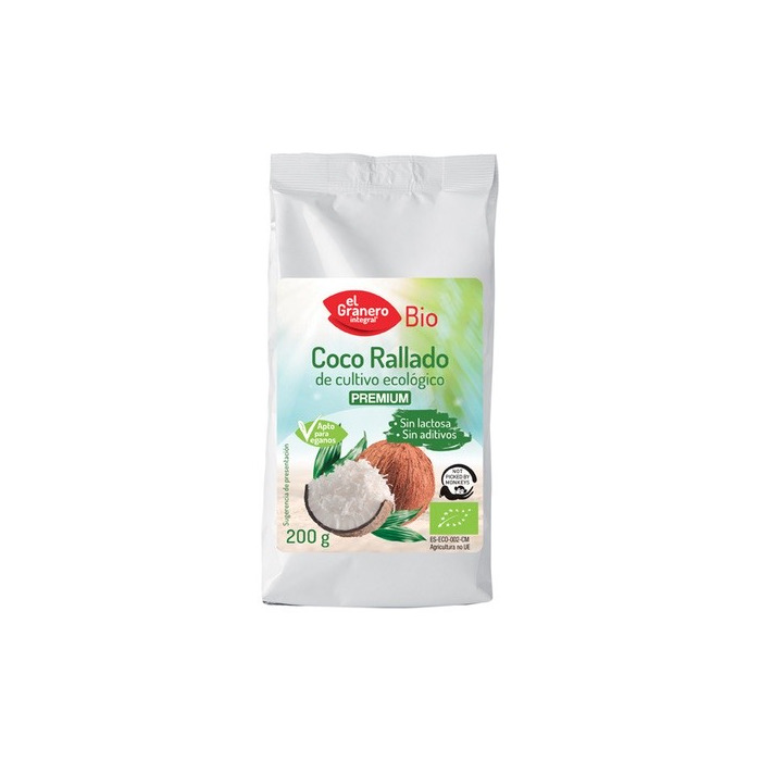 Producto Coco Rallado Bio 200 g de El Granero Integral