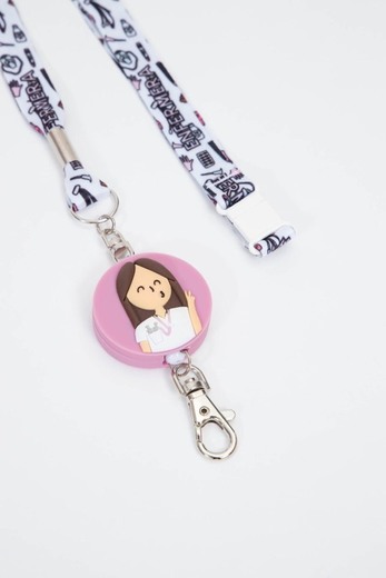 Lanyard retractil 