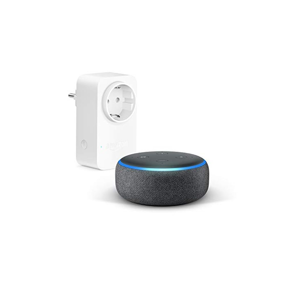 Producto Echo Dot (3.ª generación), Tela de color antracita