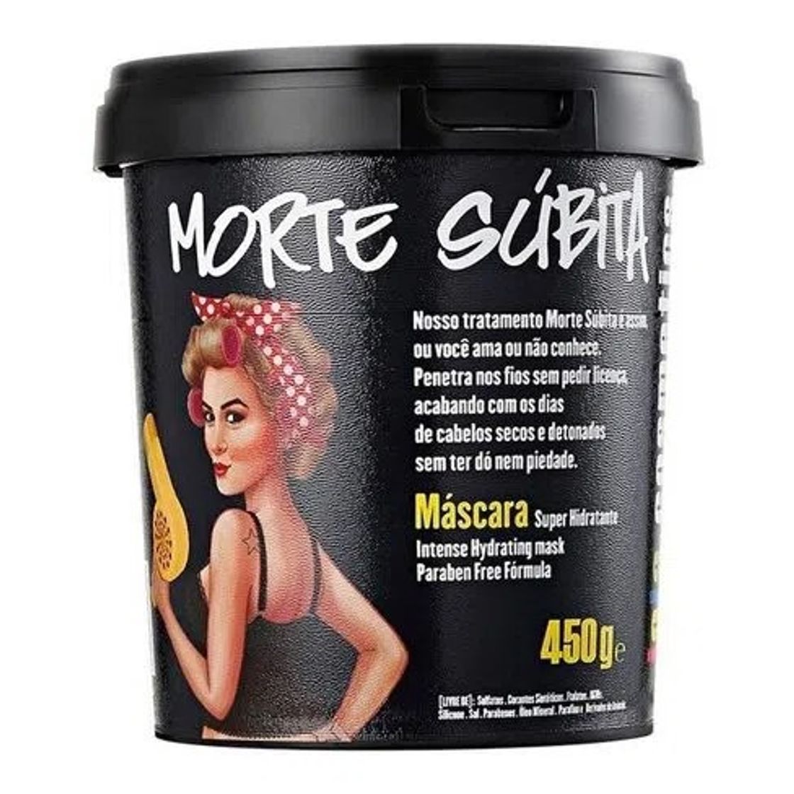 Social Máscara Tratamento Nutrição Morte Súbita 450g