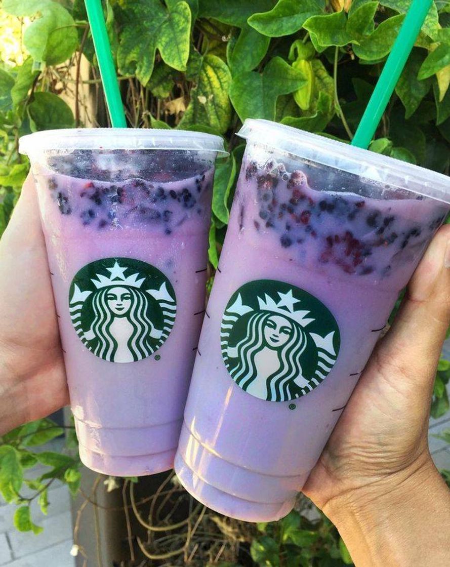 Fashion purple drink