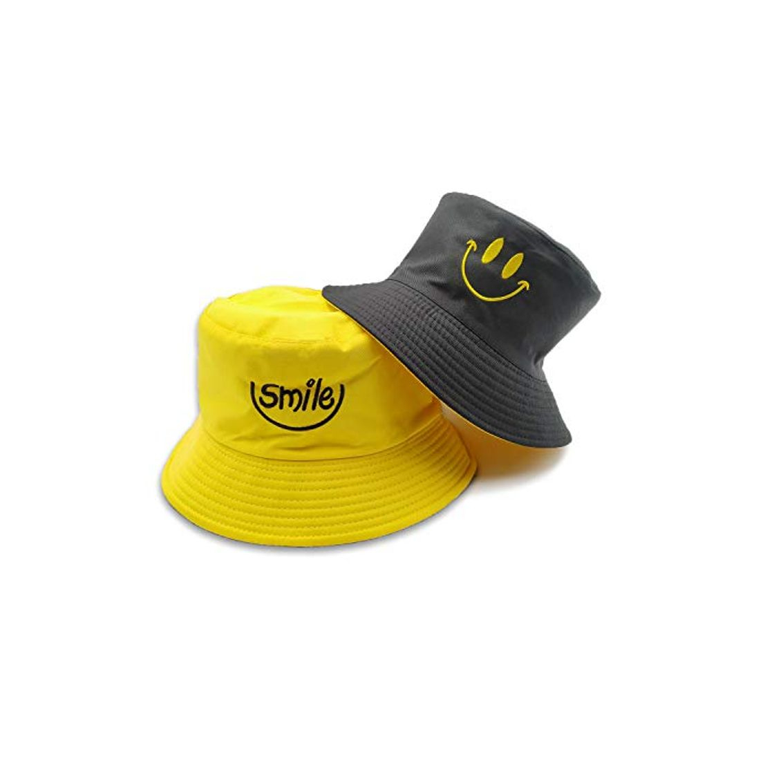 Social Sombreros del Cubo Hombres Mujer Algodón Creativo Carta Sombrero Reversible Moda para