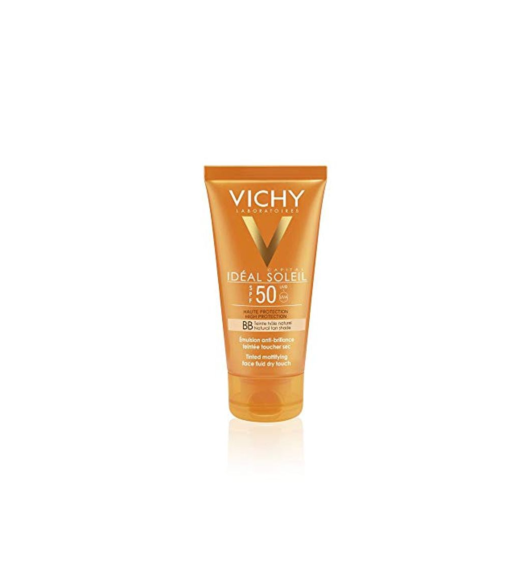 Social Vichy Ideal Soleil Protector Solar BB Toque Seco Fluido con Color FPS