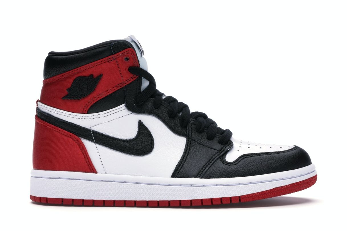 Moda Jordan 1 Retro High Satin Black Toe