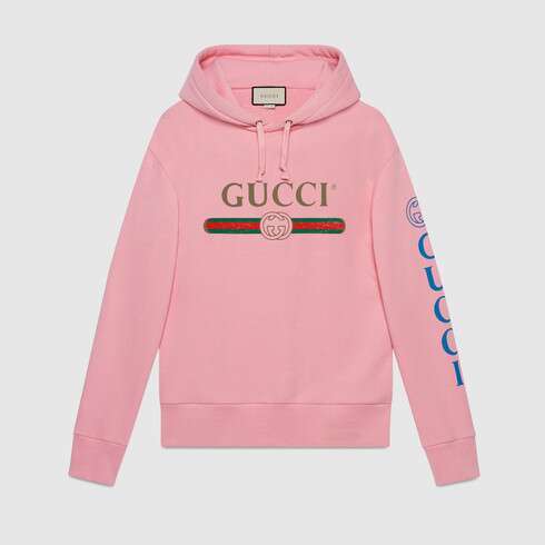 Fashion Gucci logo sweatshirt with dragon | GUCCI® International