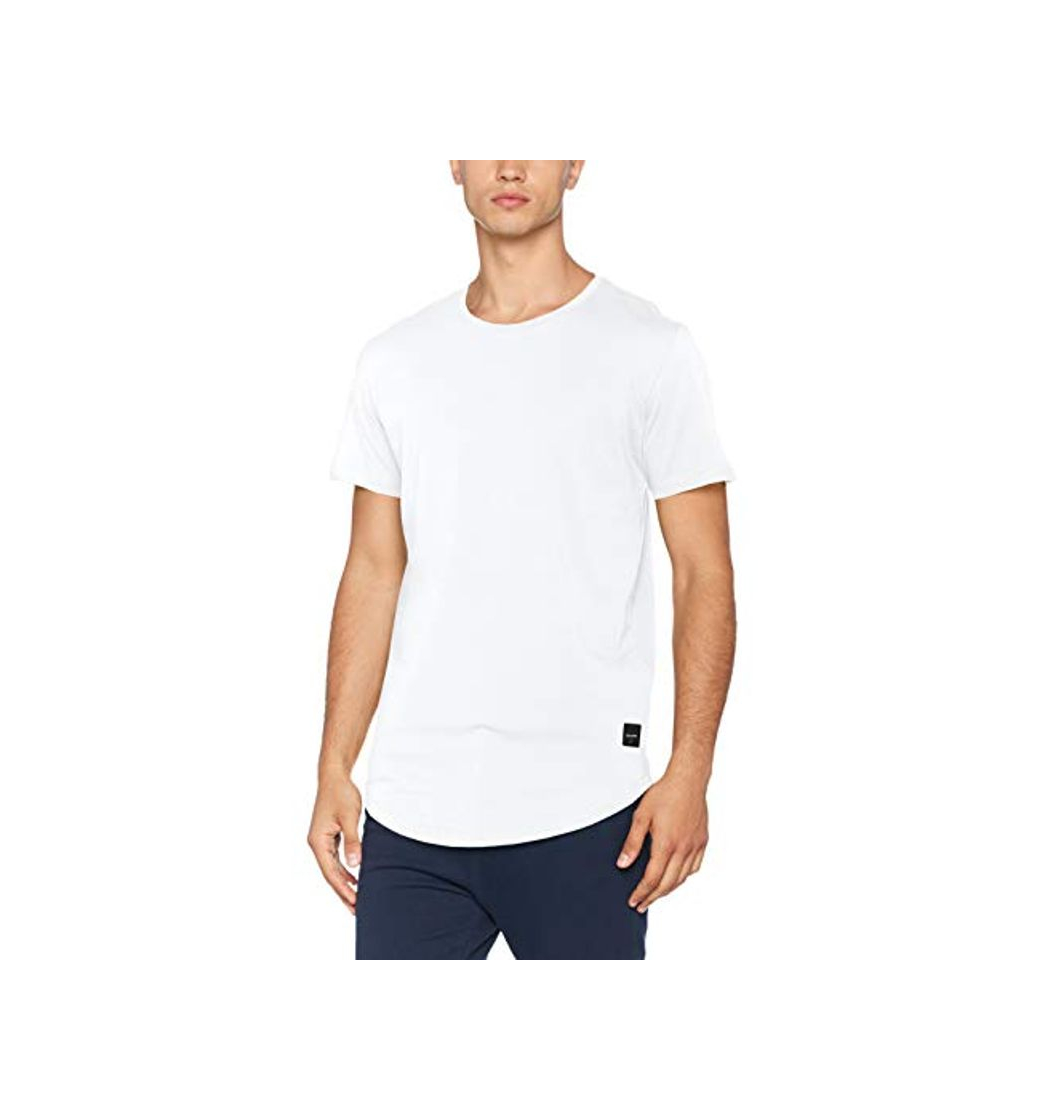 Fashion Only & Sons Onsmatt Longy SS tee Noos Camiseta, Blanco