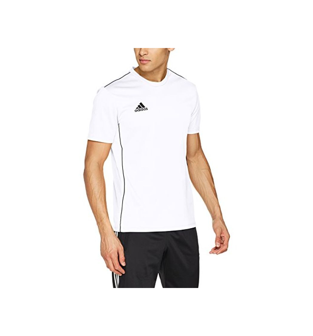 Social adidas Core 18 T Camiseta, Hombre, Blanco