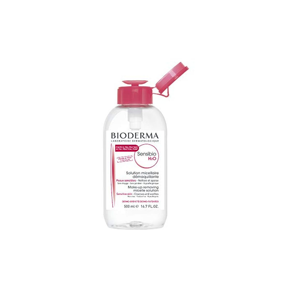 Belleza BIODERMA Sensibio H2O Solución Micelar Pump Piel Sensible 500 ml