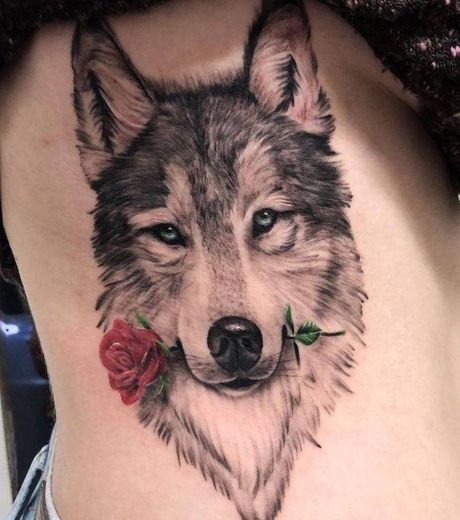 Tatuagem de lobo ais dais 70 mais bonita do mundo 