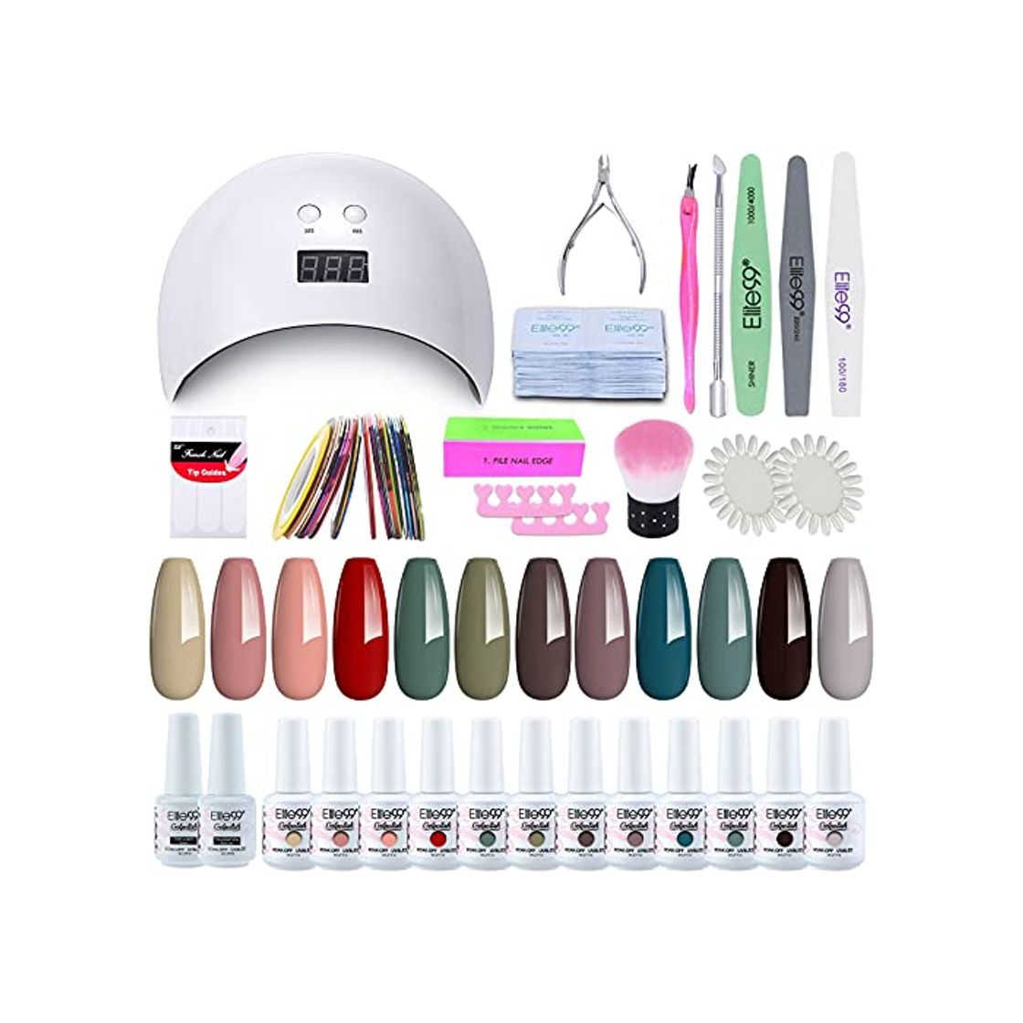 Beauty Elite99 Lámpara UV LED para Uñas 24w