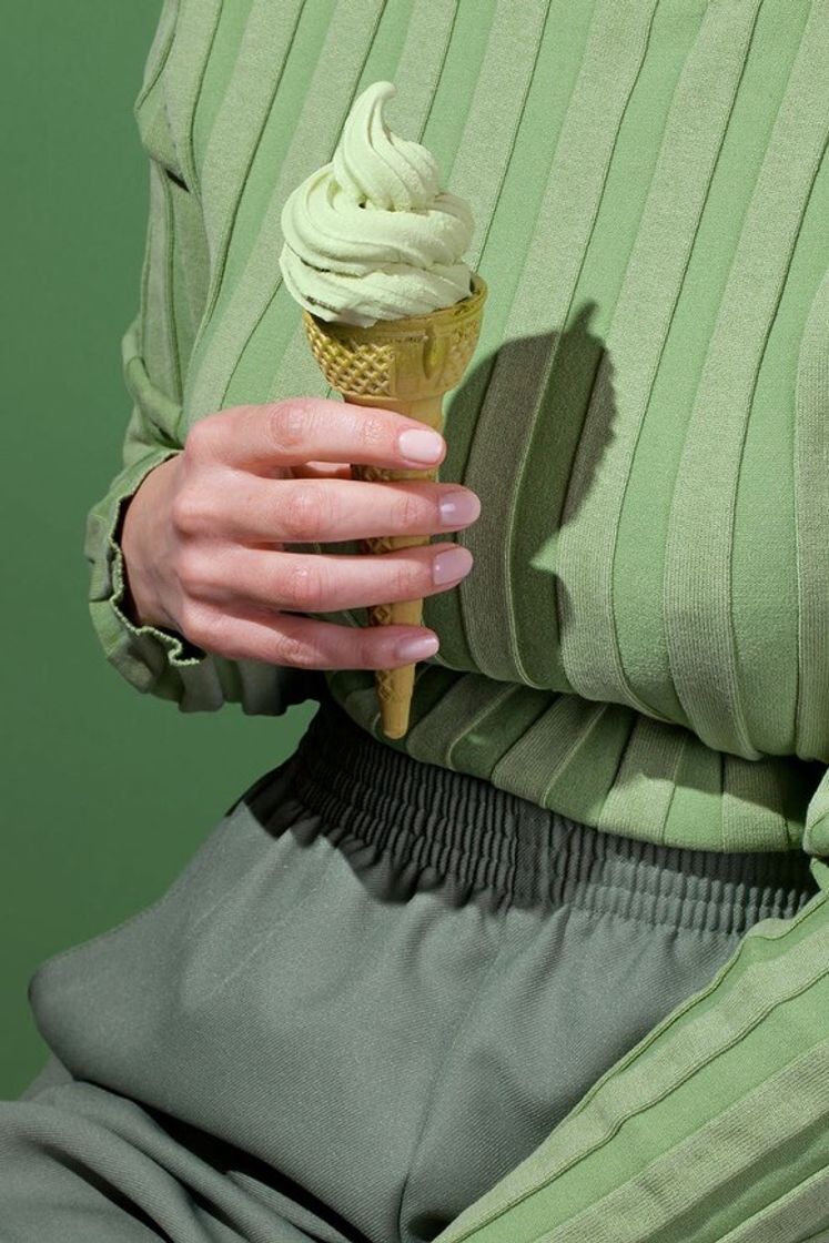 Fashion Green ice cream 