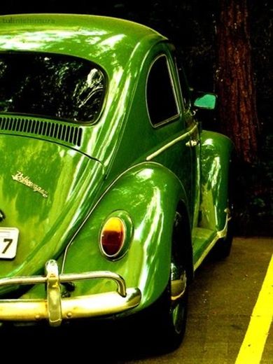 Green car