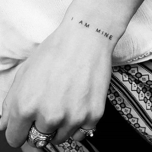 I am mine