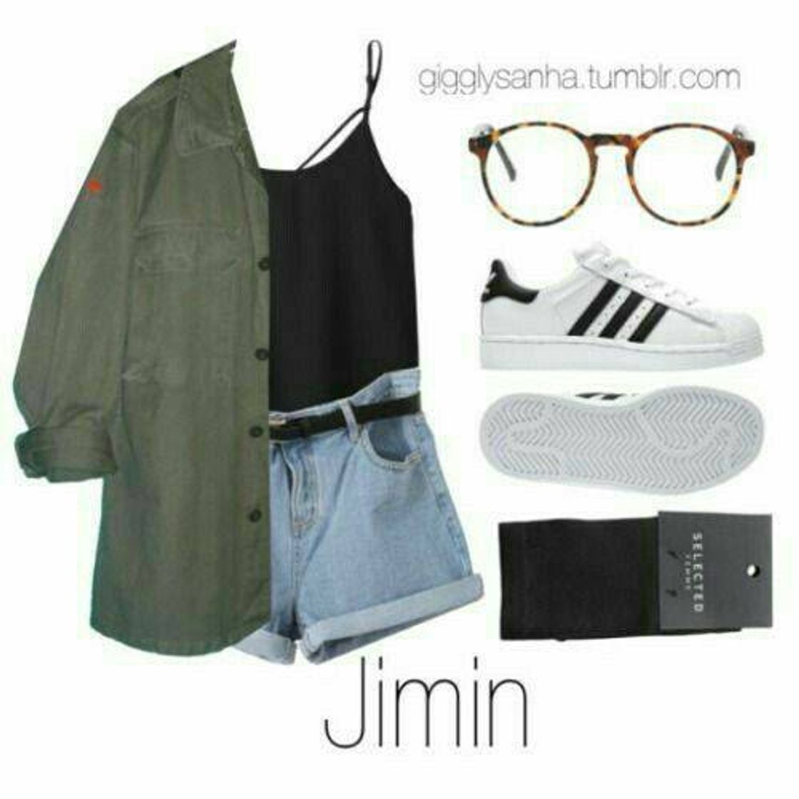 Fashion Esse look é inspirado no estilo do Jimin(bts)