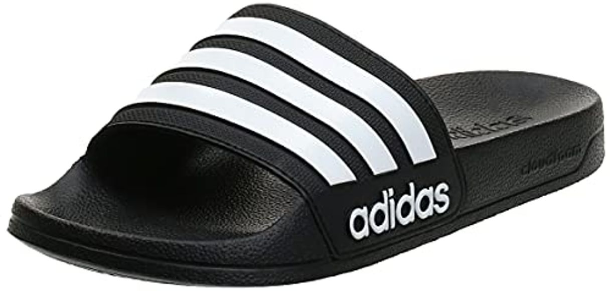 Social adidas Adilette Shower, Chanclas para Hombre, Negro