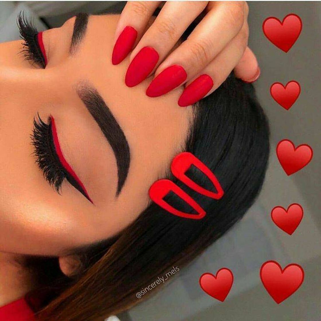 Fashion Make red❤️