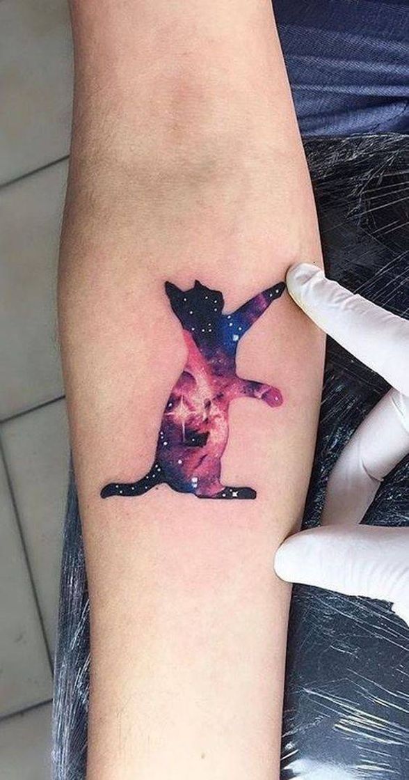 Tatuagem de gatinho 