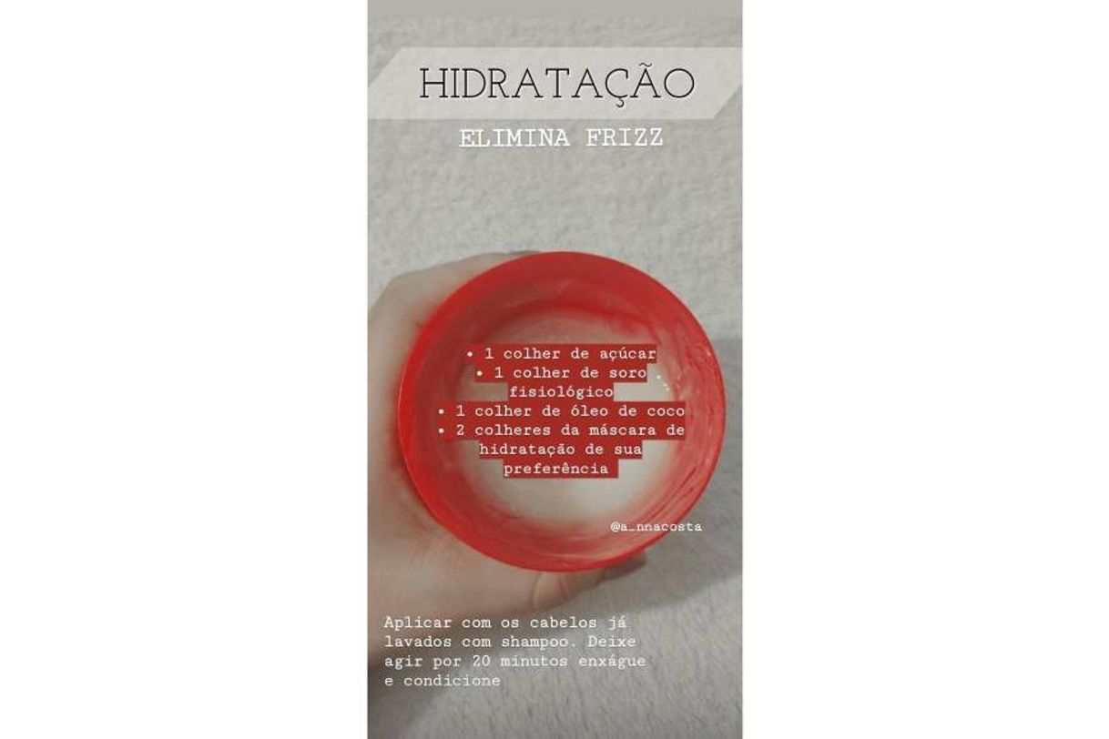 Fashion Hidratação caseira elimina frizz