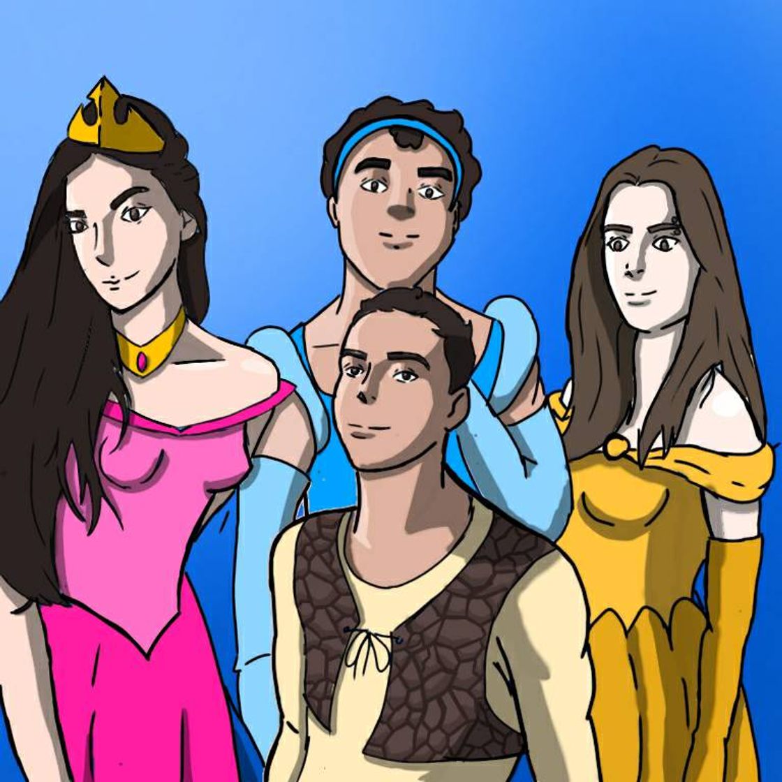 Fashion As princesas e o Shrek 