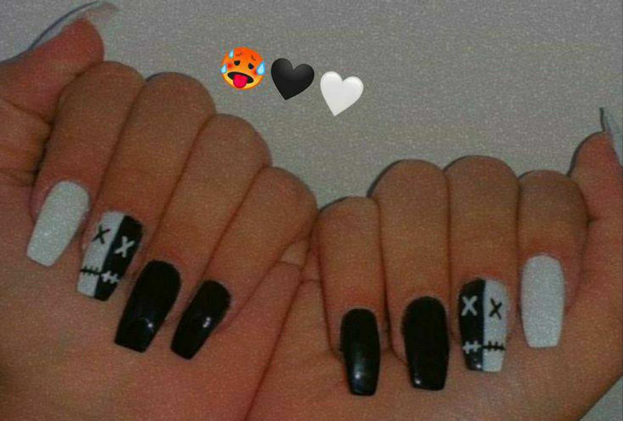 Fashion Black style nails