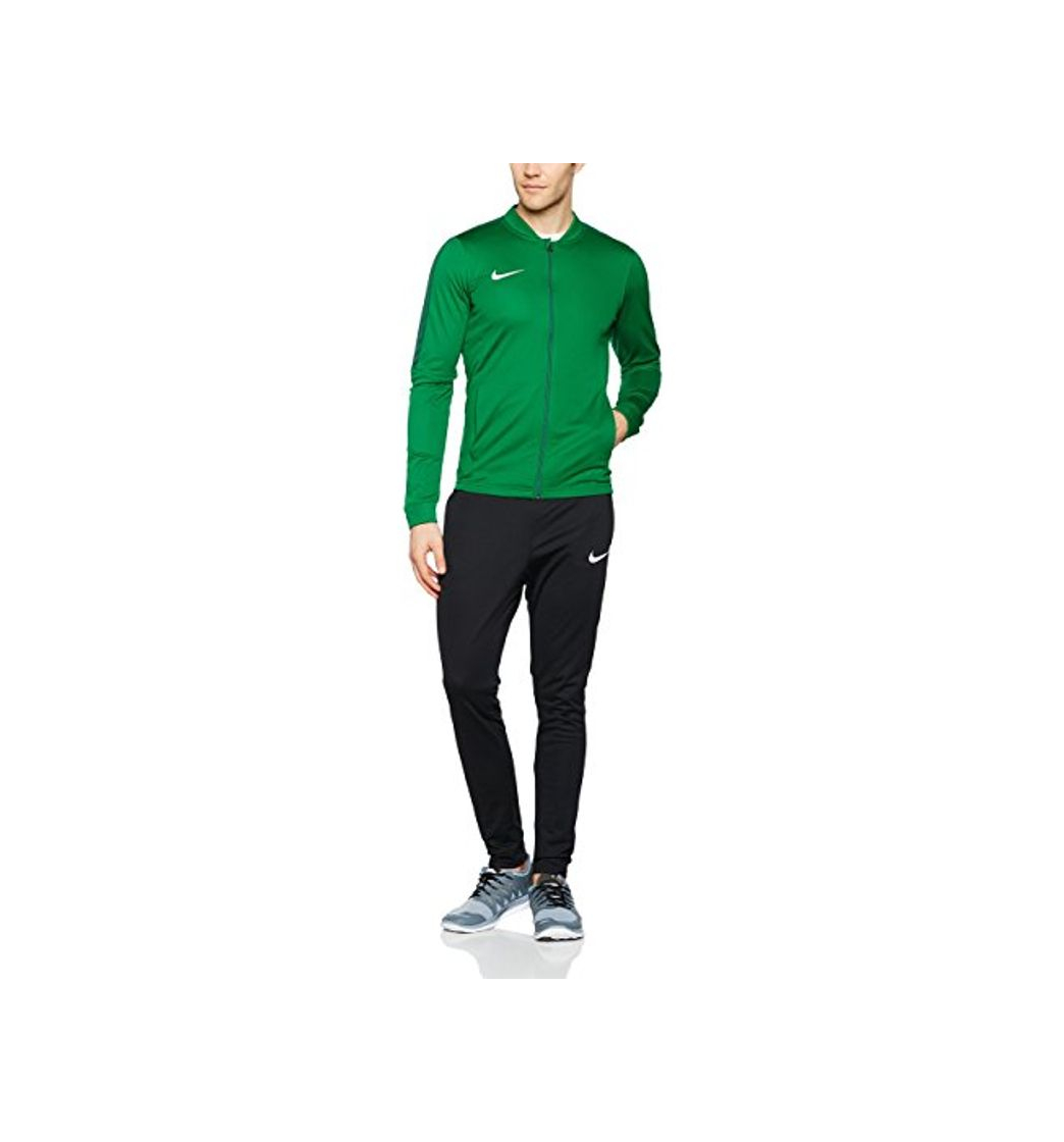 Fitness Nike Academy16 Knt Tracksuit 2, Chándal Para Hombre, Verde / Negro /