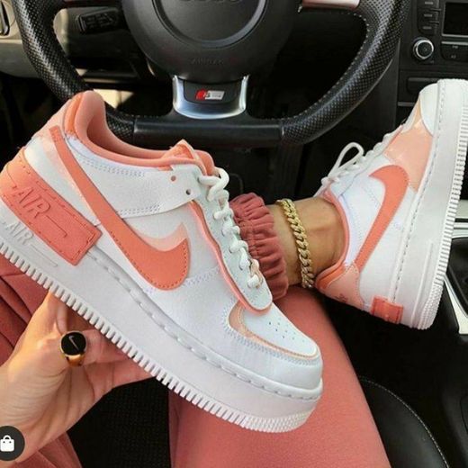 Nike air force "tropical twist" white orange pink