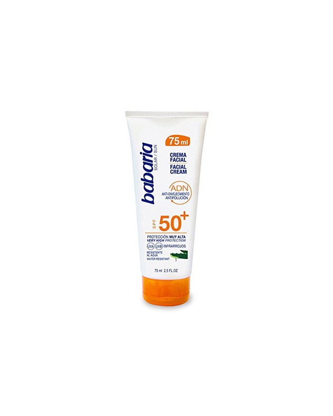 Social Babaria Solar Adn Crema Solar Facial Aloe Vera Spf50 75 Ml 1