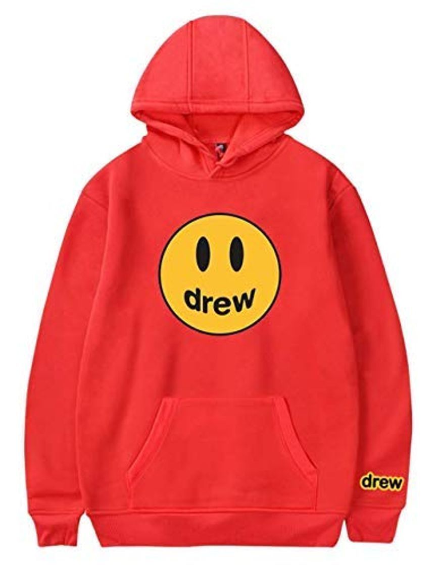 Products WAWNI Hip Hop Winter Drew Hoodies Men Women Smile Printed Justin Bieber