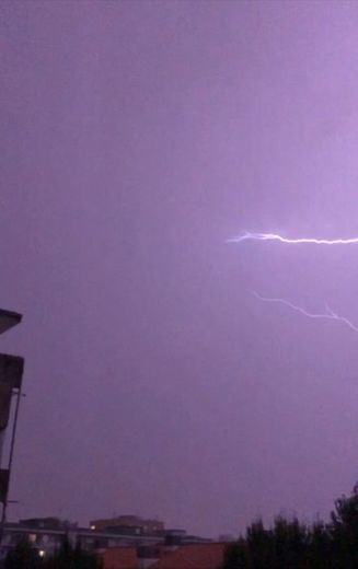 Scary Lightning Strikes Caught on Camera ( Today )  