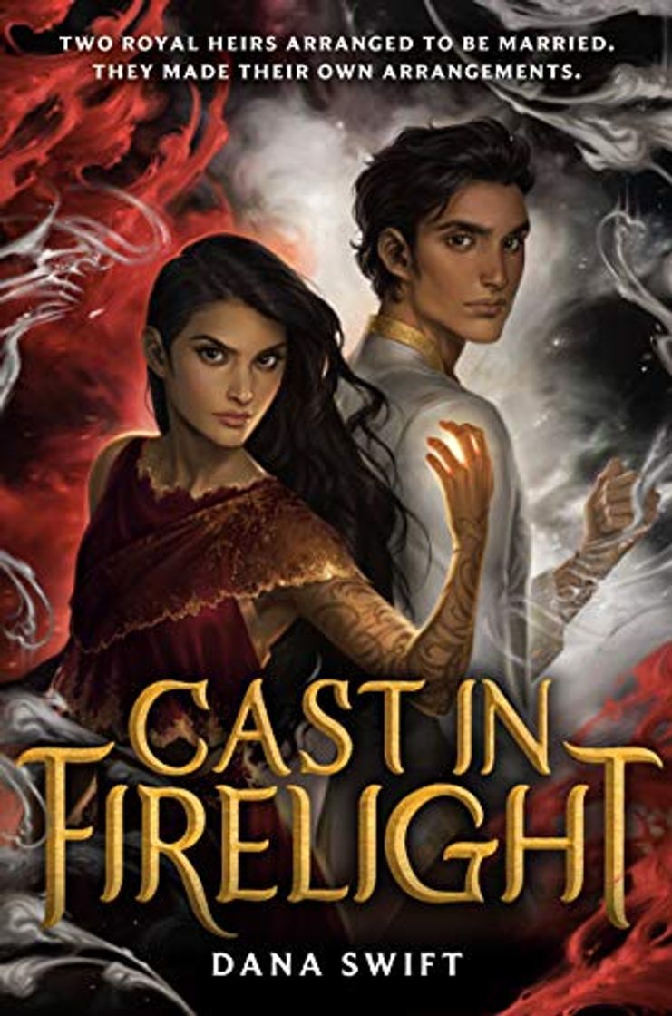 Book Cast in Firelight