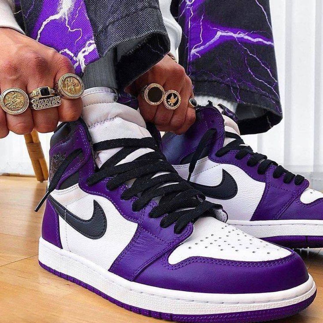 Moda Air Jordan roxo purple pic aesthetic moda