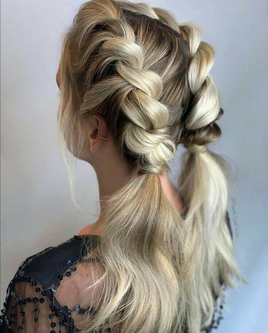 Moda Penteado tranças