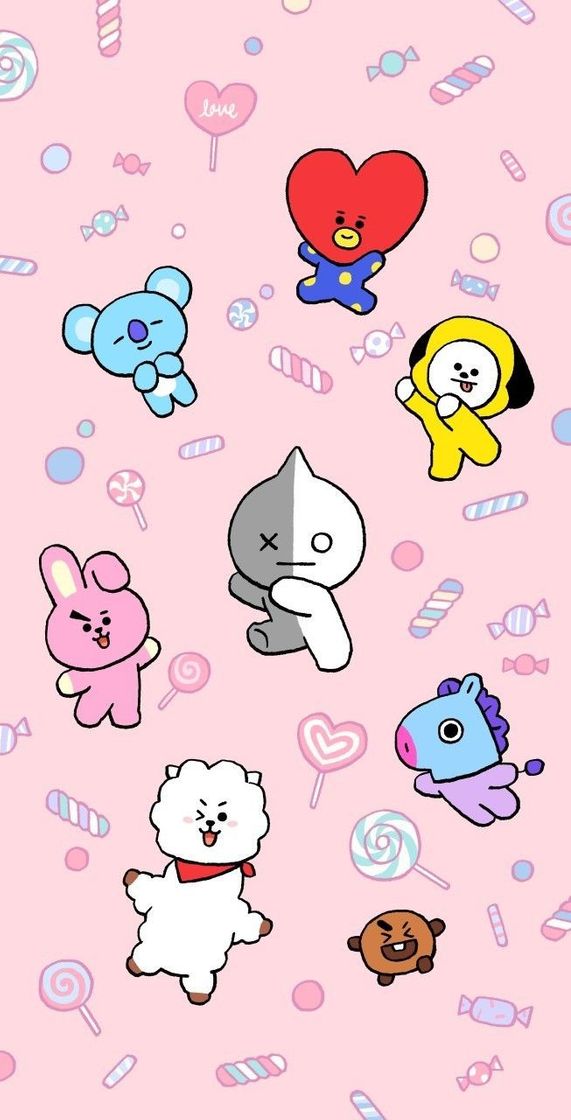 Moda Wallpapers BT21💖