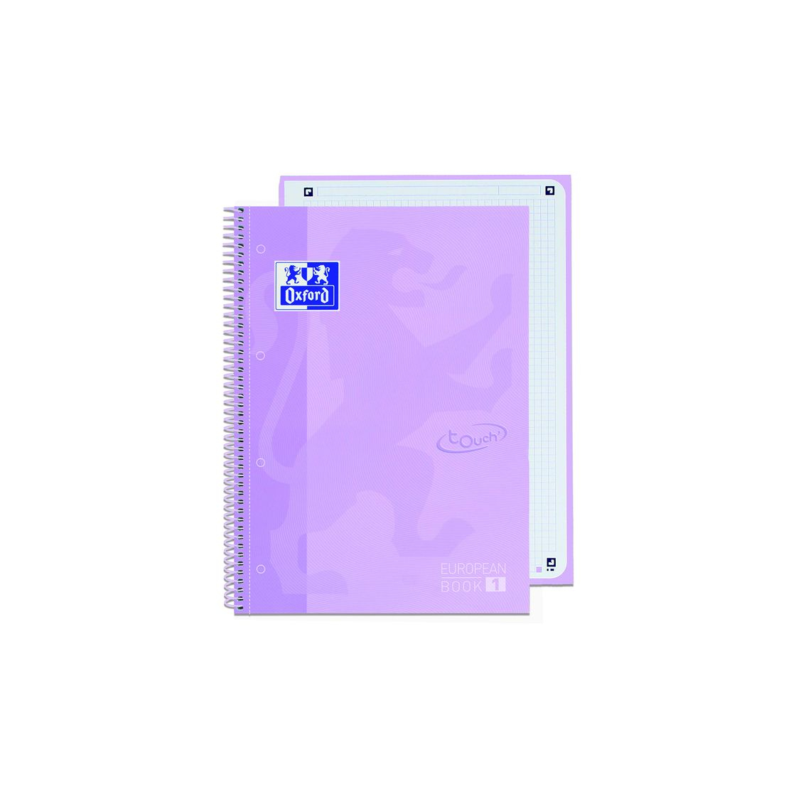 Social Oxford Cuaderno Microperforado Touch 80 hojas color Flamingo Pastel