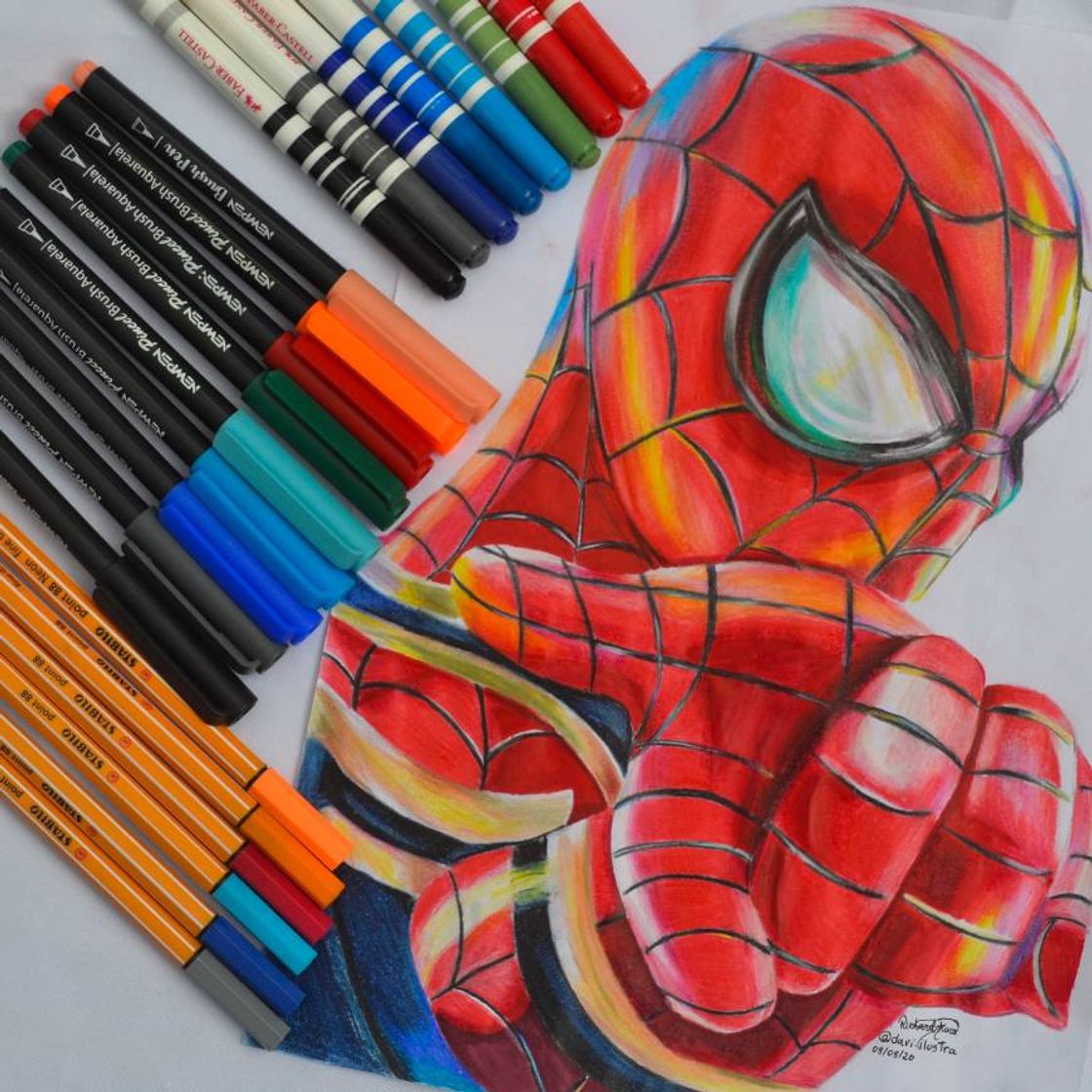 Fashion Spider-Man Drawing 