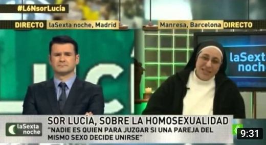 Sor Lucia opina sobre la Homosexualidad - YouTube