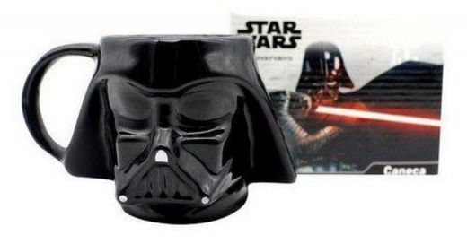 Caneca Star Wars 3D Darth Vader Zona Criativa Disney Oficial