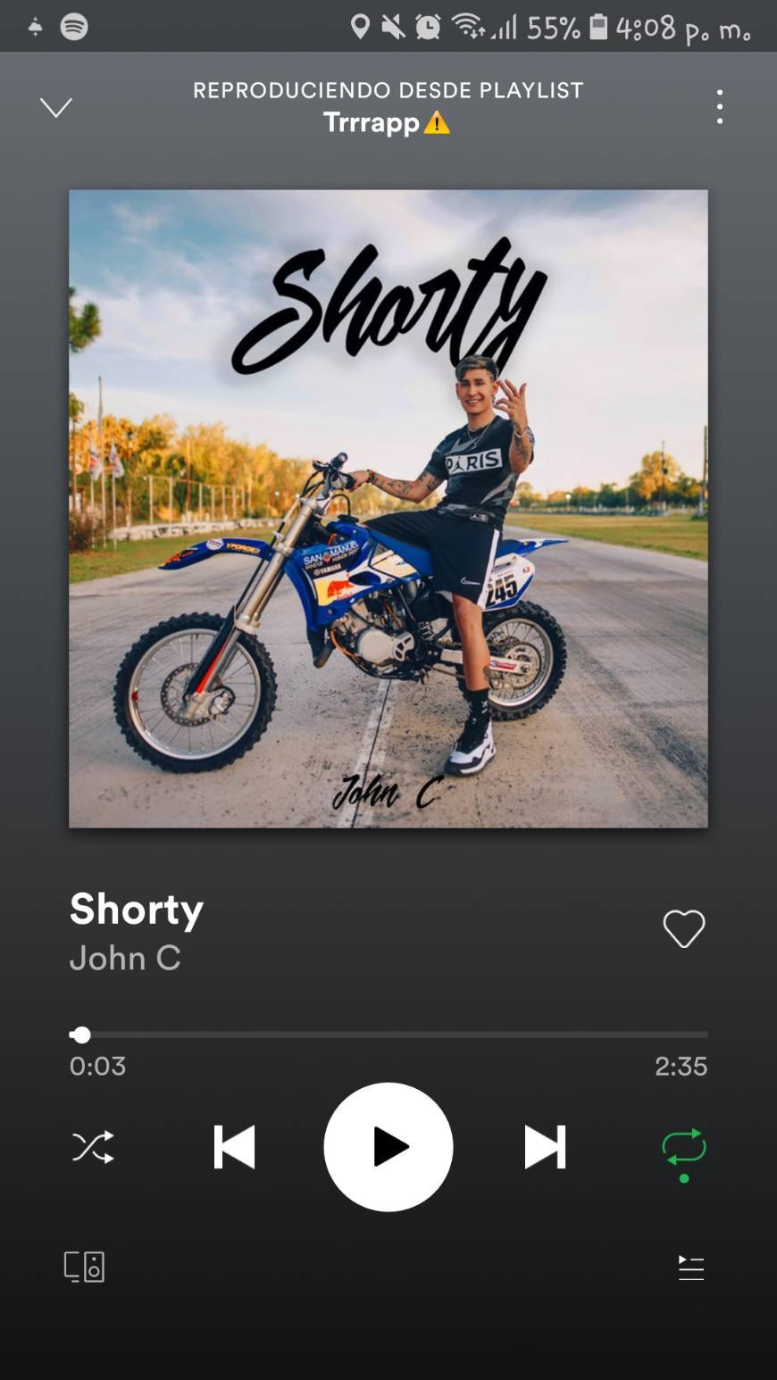 Canción Shorty