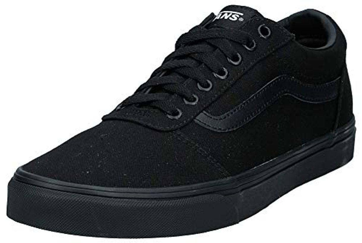 Moda Vans Ward Canvas, Zapatillas para Hombre Negro