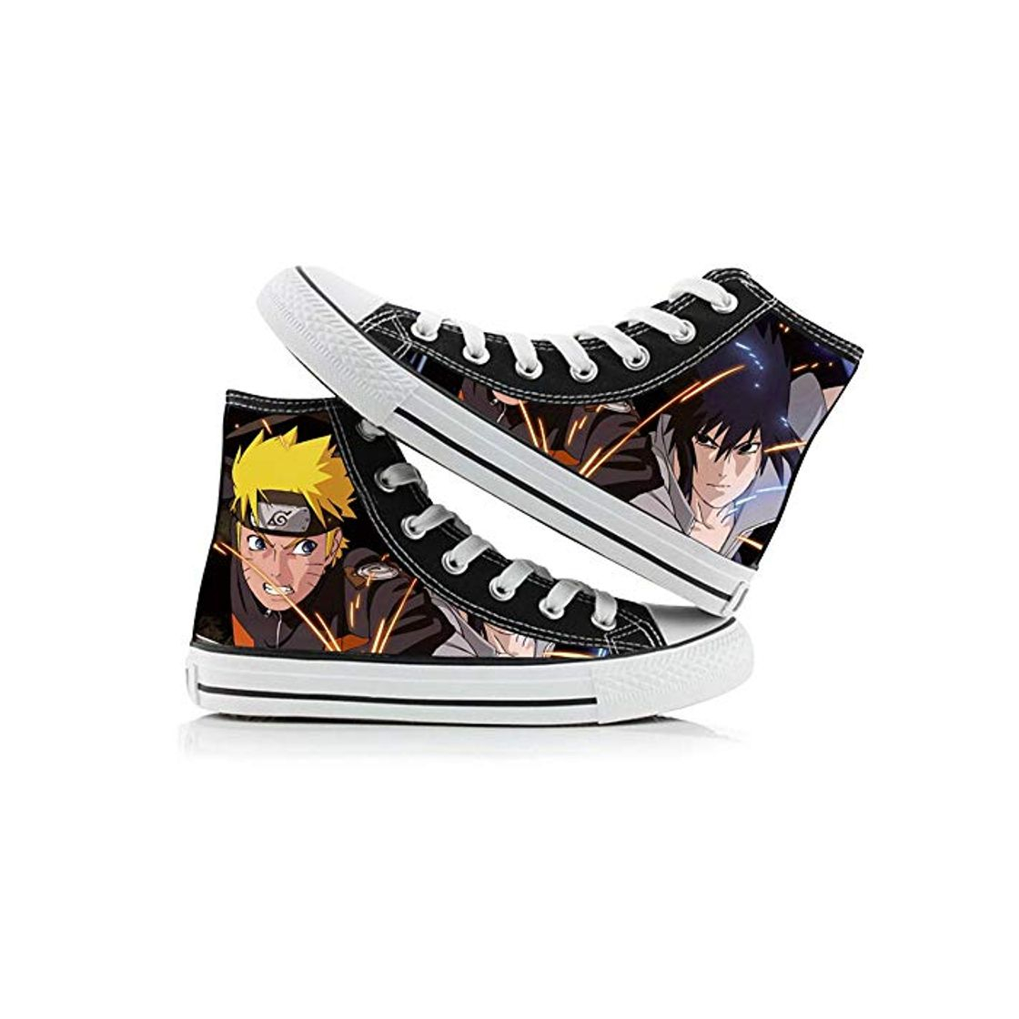 Fashion SevenLeo Zapatos Hombre Zapatillas Lona Zapatos Casuales Zapatos Mujer Bambas Zapatos De Niño Niña Adolescente Zapatillas Deporte Mujer Unisex Naruto Anime Shoes 36