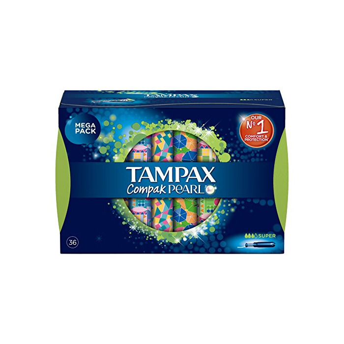 Products TAMPAX Compak Pearl Super