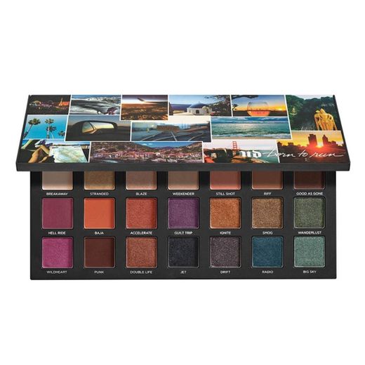 Paleta de Sombras Urban Decay Born to Run