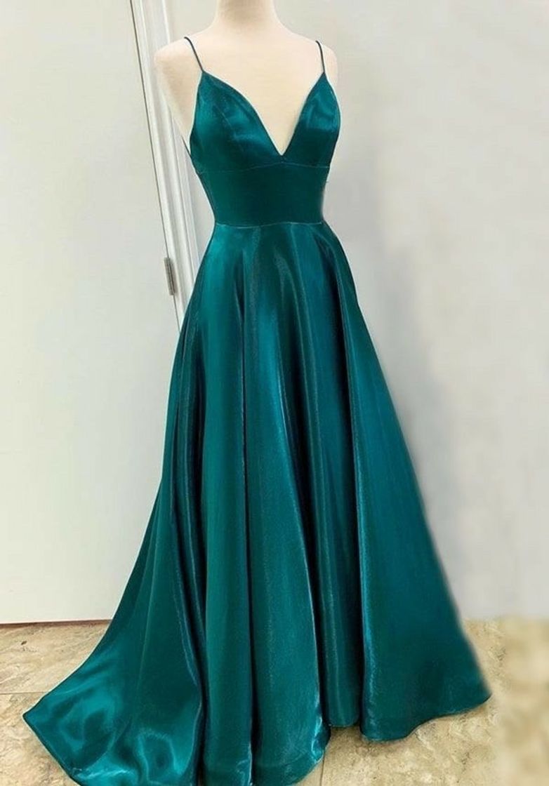 Moda dress green 